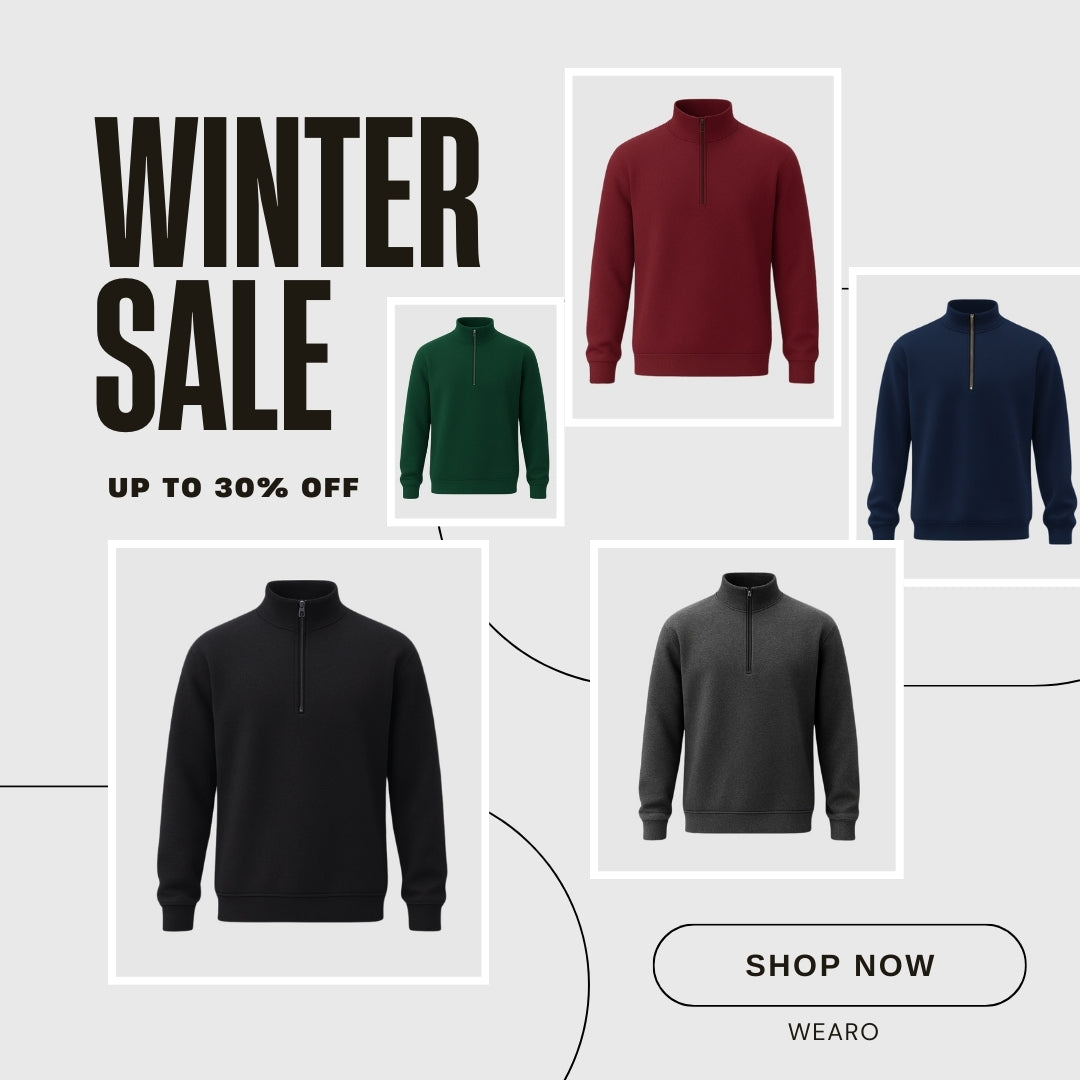 Quarter Zip Sweatshirt