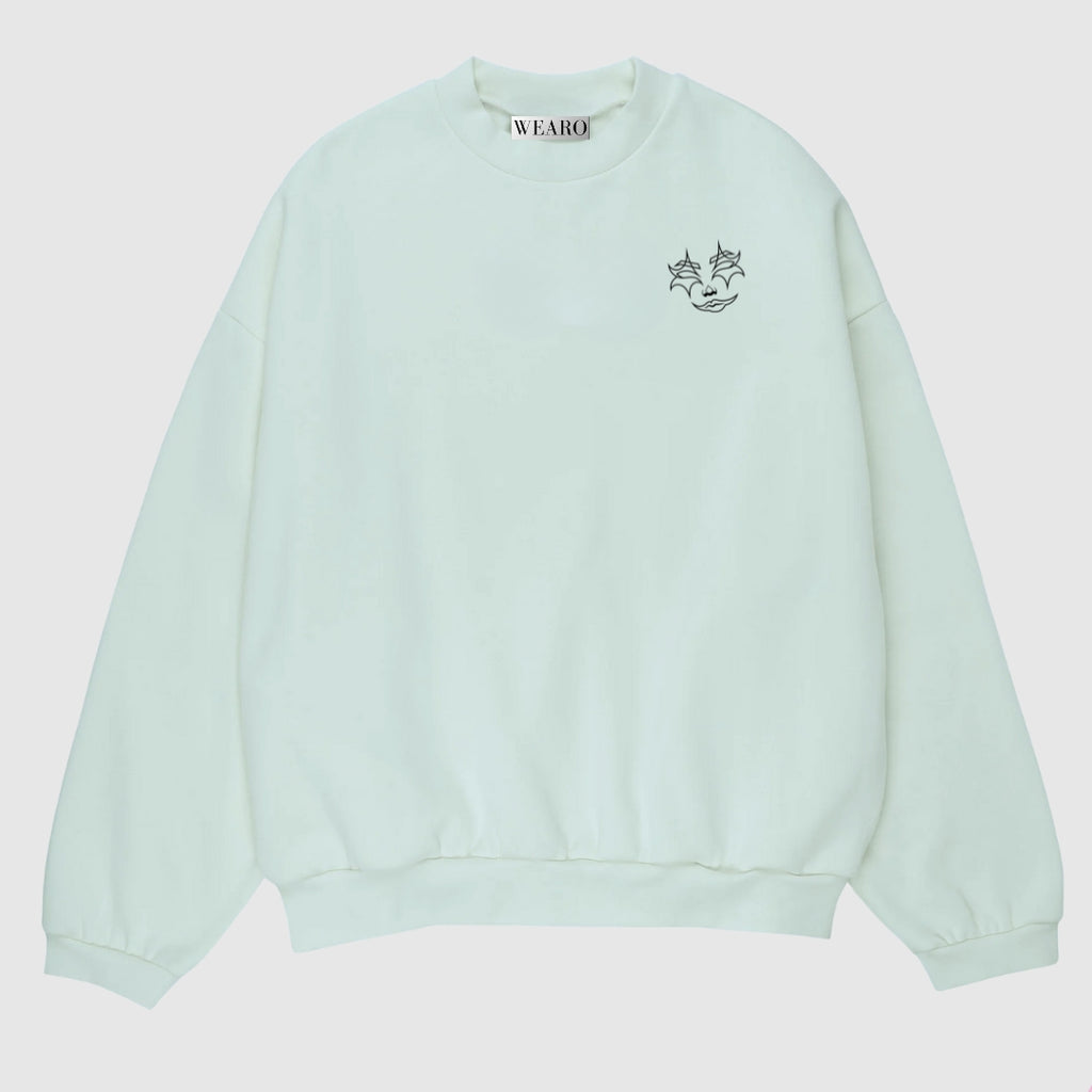 Tribal Smile Oversize Sweatshirt