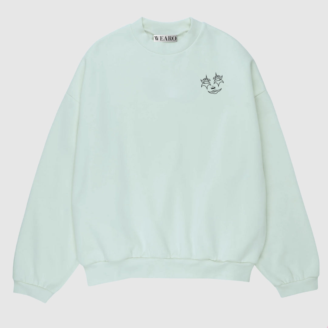 Tribal Smile Oversize Sweatshirt