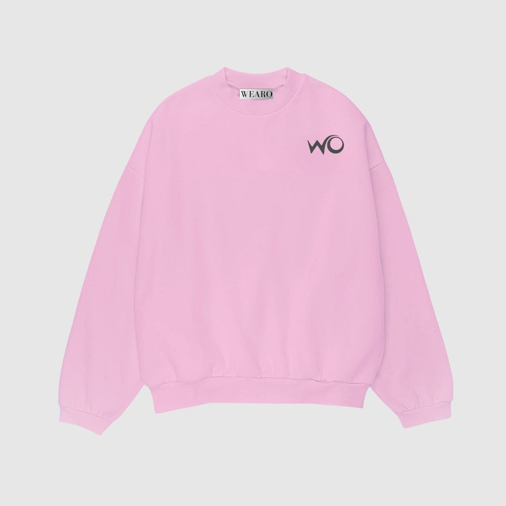 Pink Oversize Sweatshirt