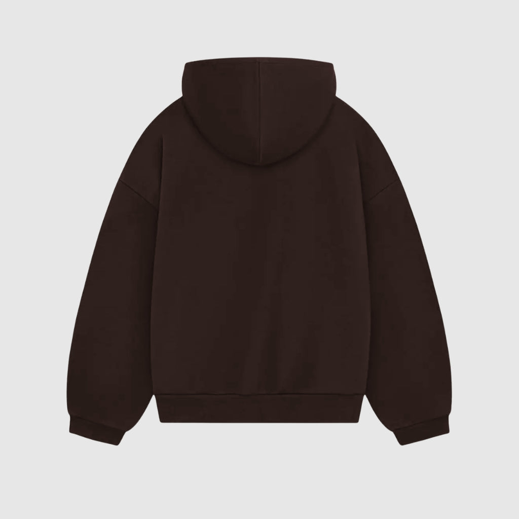Chocolate Brown Essential Hoodie