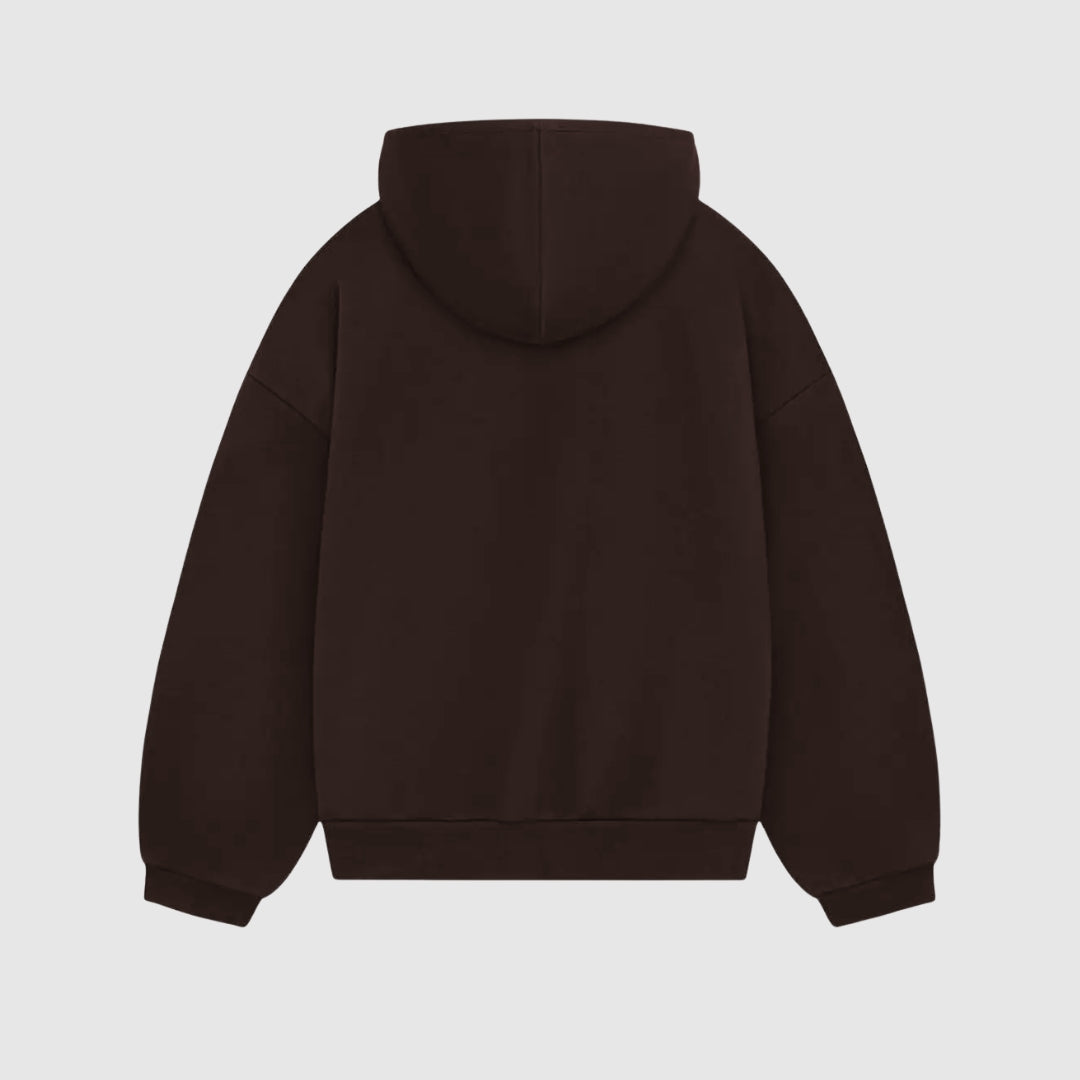 Chocolate Brown Essential Hoodie