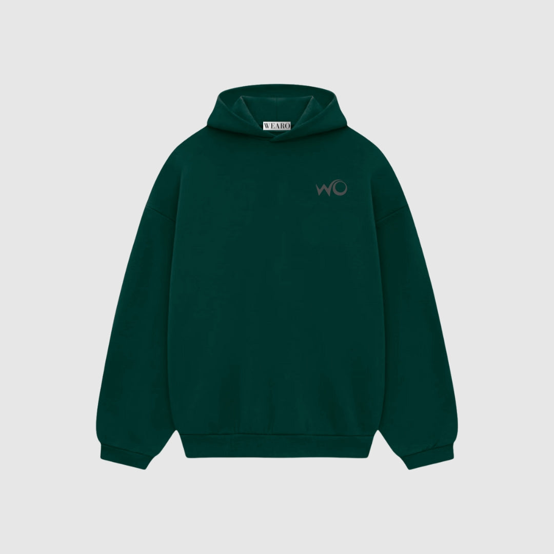 Dark Pine Green Essential Hoodie