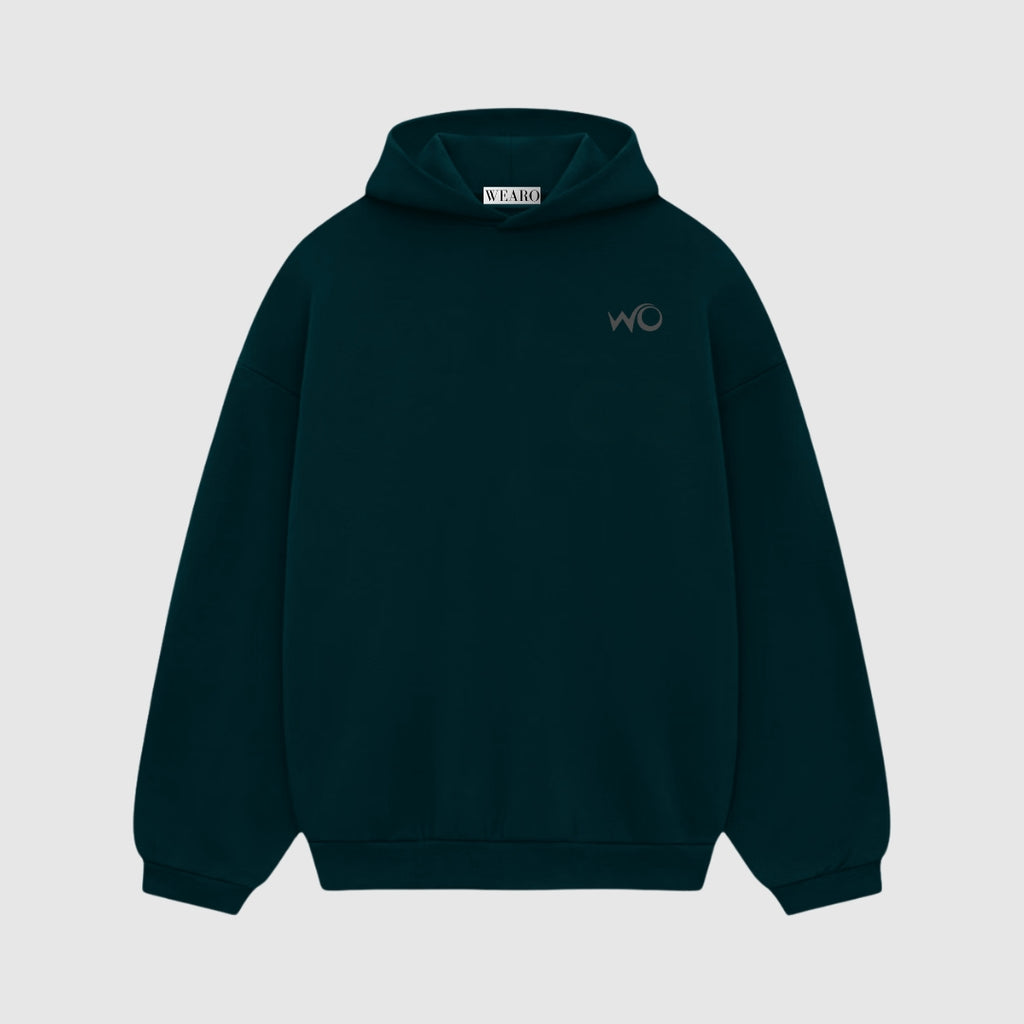 Petrol Green Essential Hoodie