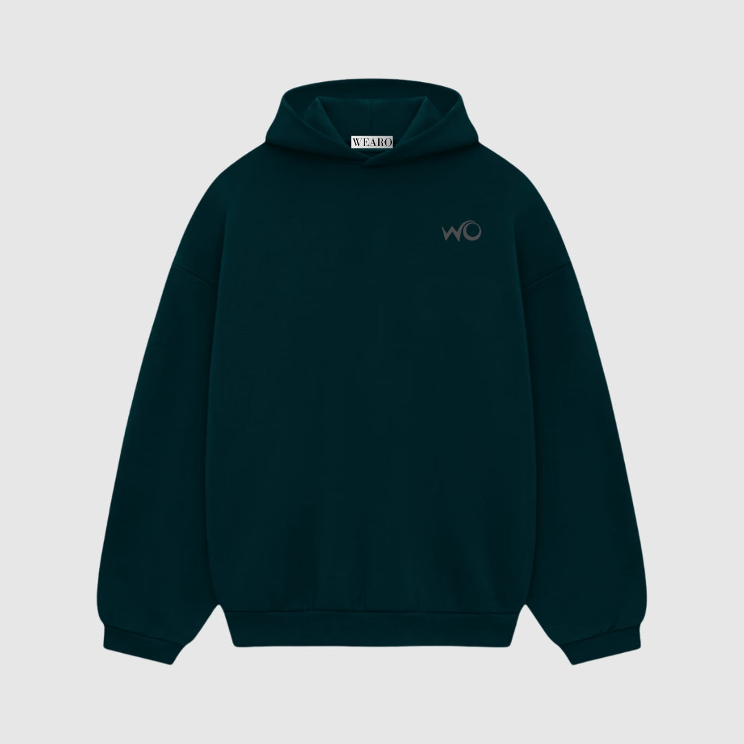 Petrol Green Essential Hoodie