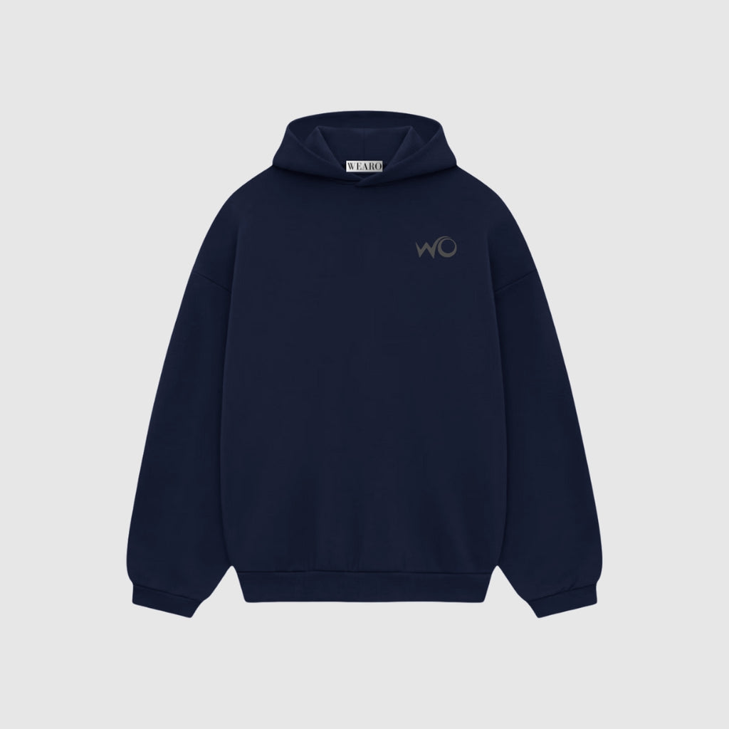Navy Blue Essential Hoodie