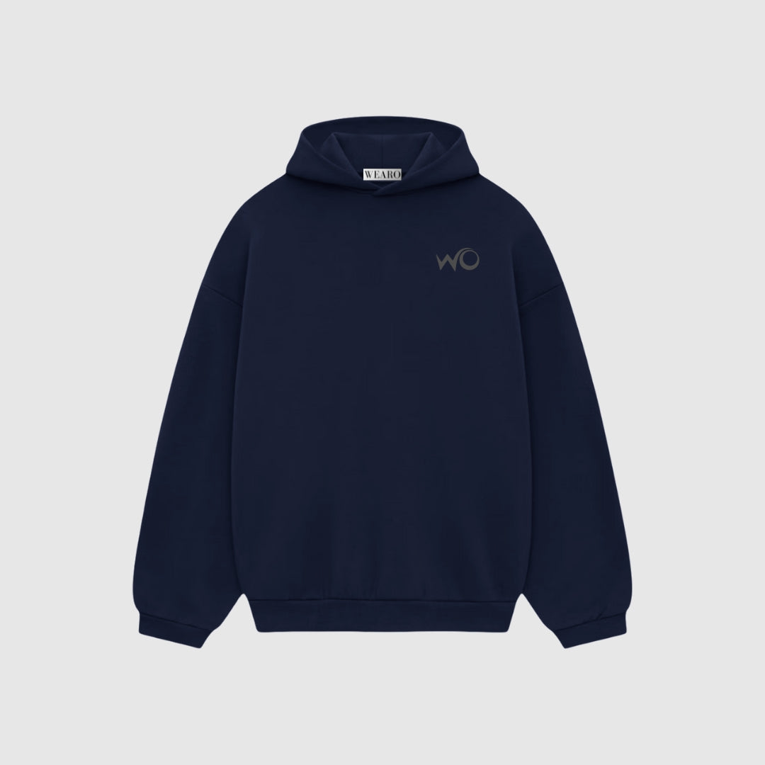 Navy Blue Essential Hoodie