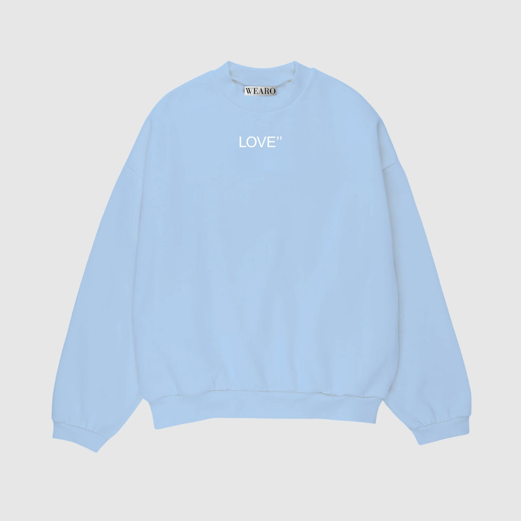 LOVE'' Oversize Sweatshirt