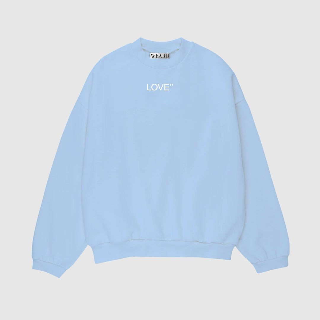 LOVE'' Oversize Sweatshirt