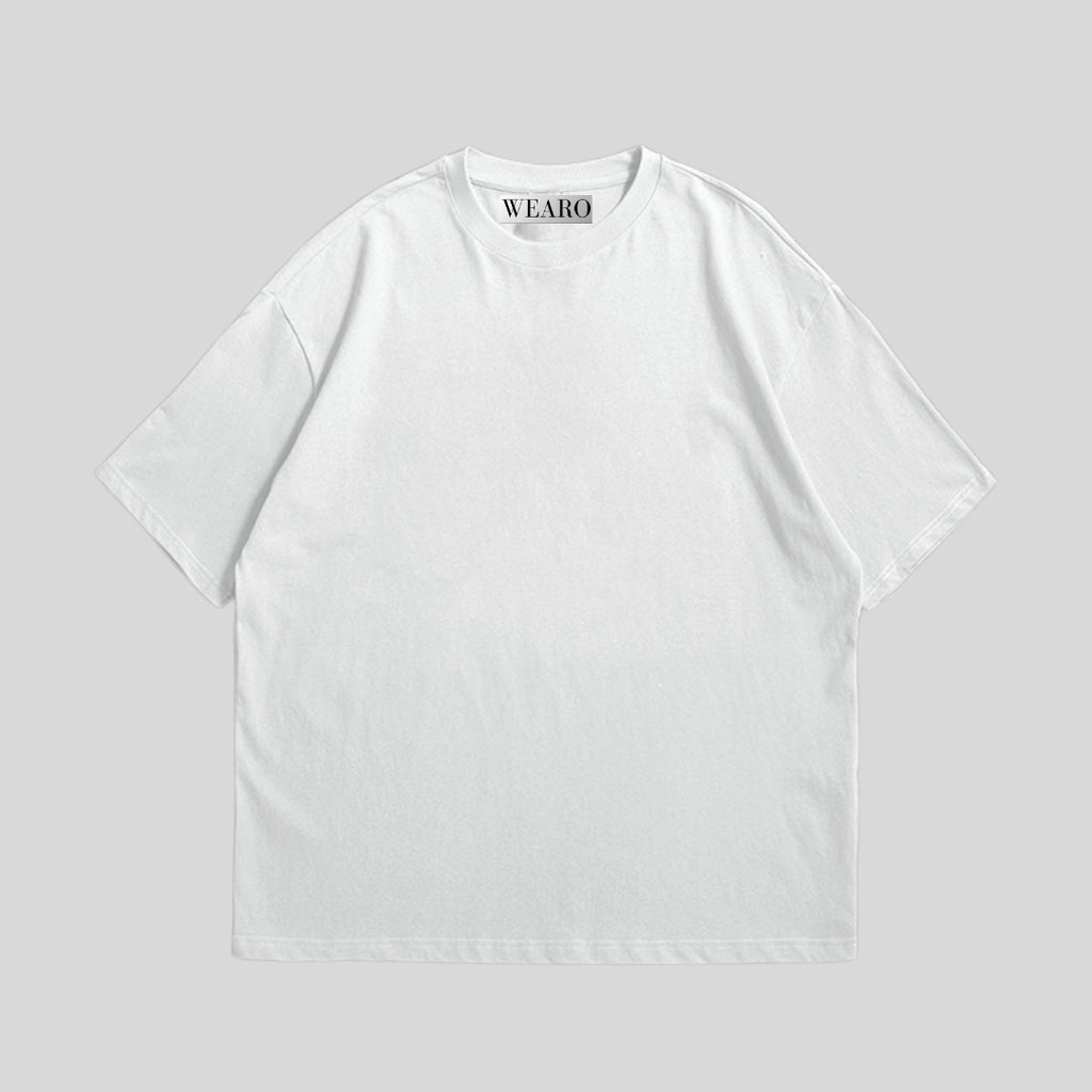 White Oversize Tee