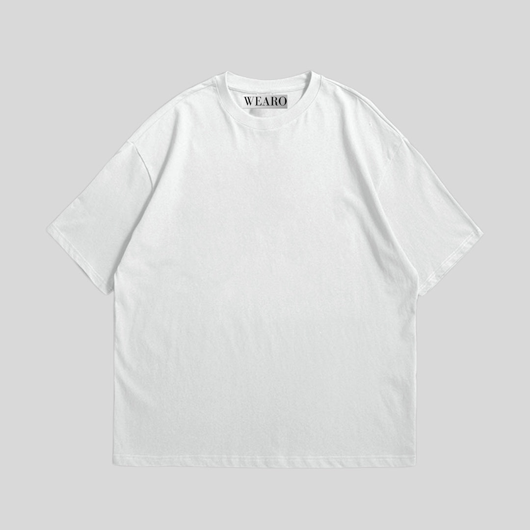 White Oversize Tee