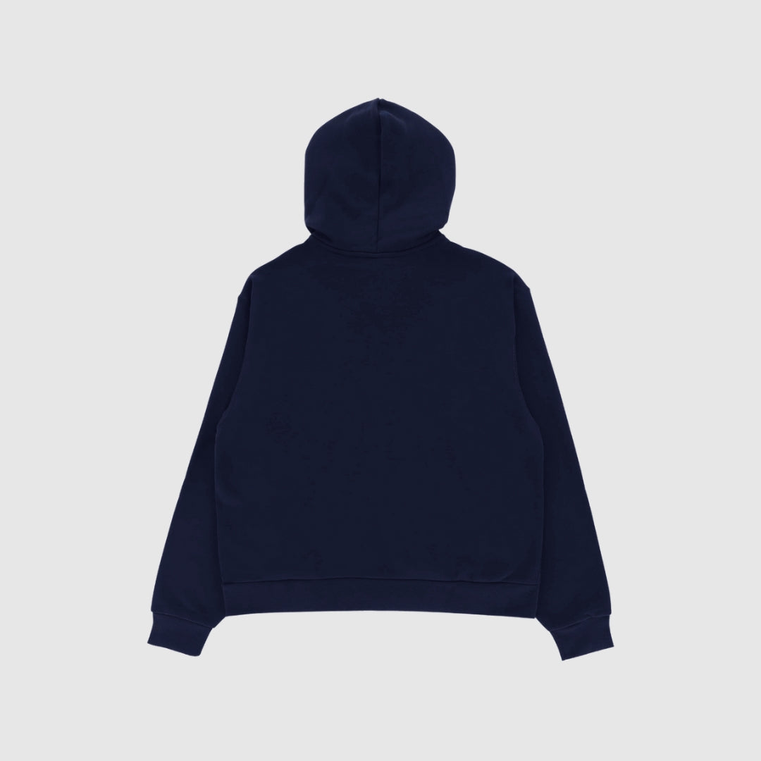 Navy Blue Zipper Hoodie