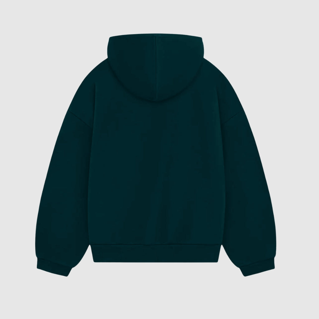 Petrol Green Essential Hoodie