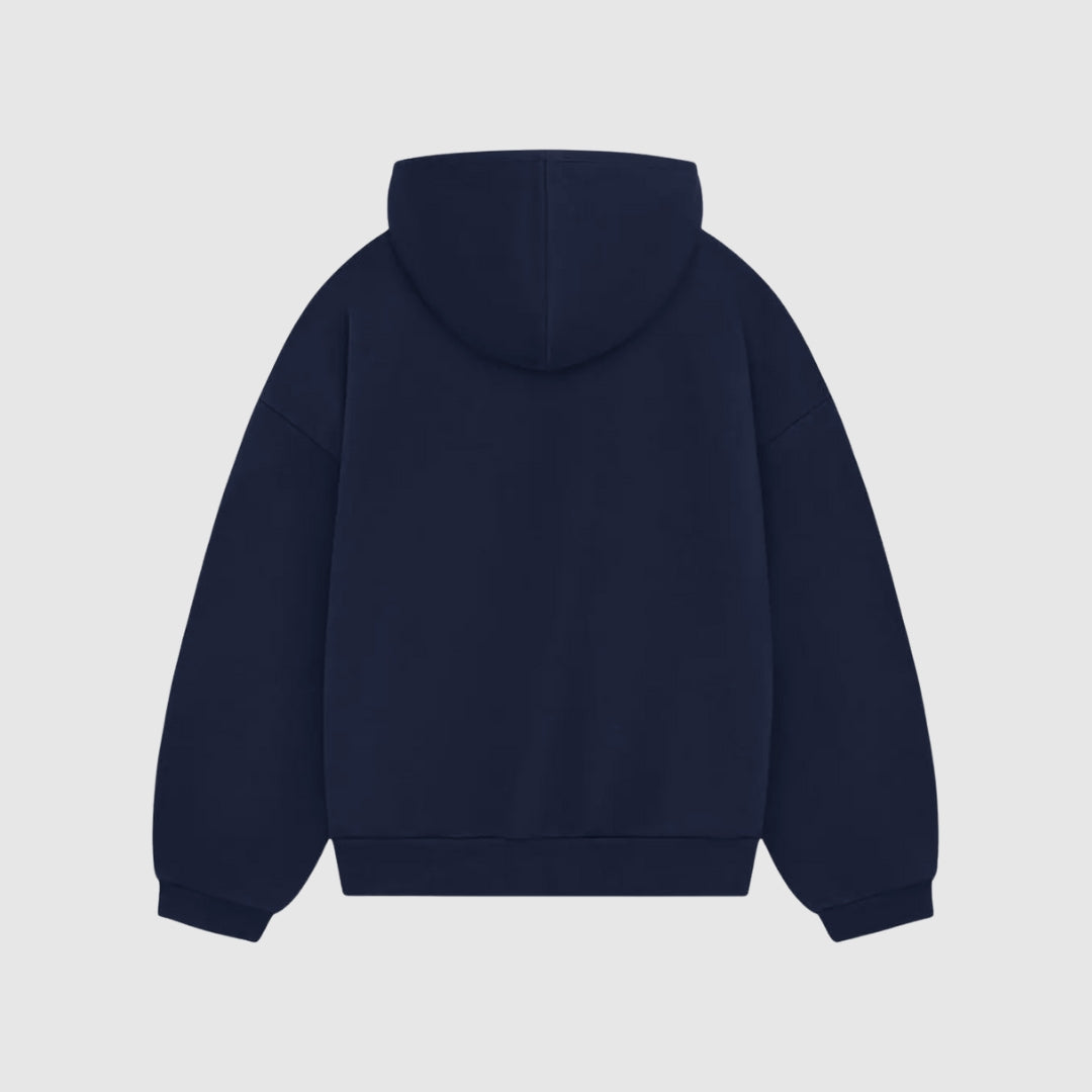 Navy Blue Essential Hoodie