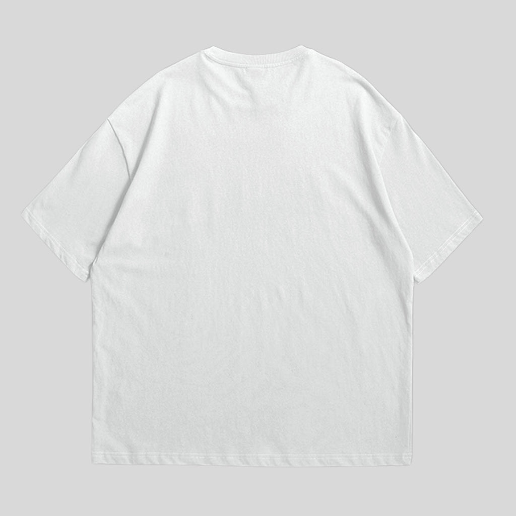 White Oversize Tee