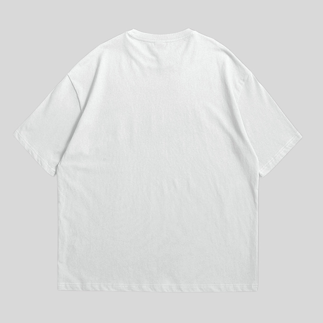 White Oversize Tee