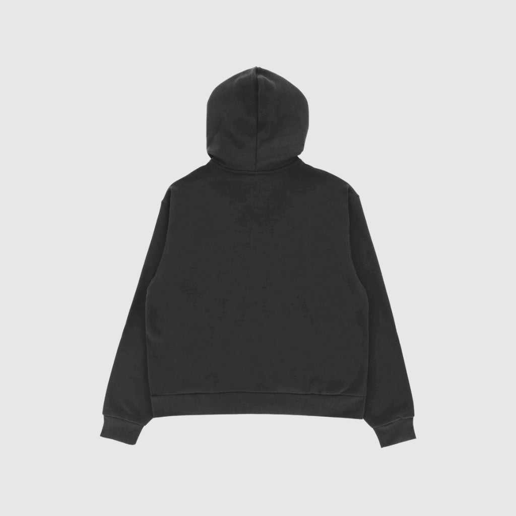 Midnight Grey Zipper Hoodie