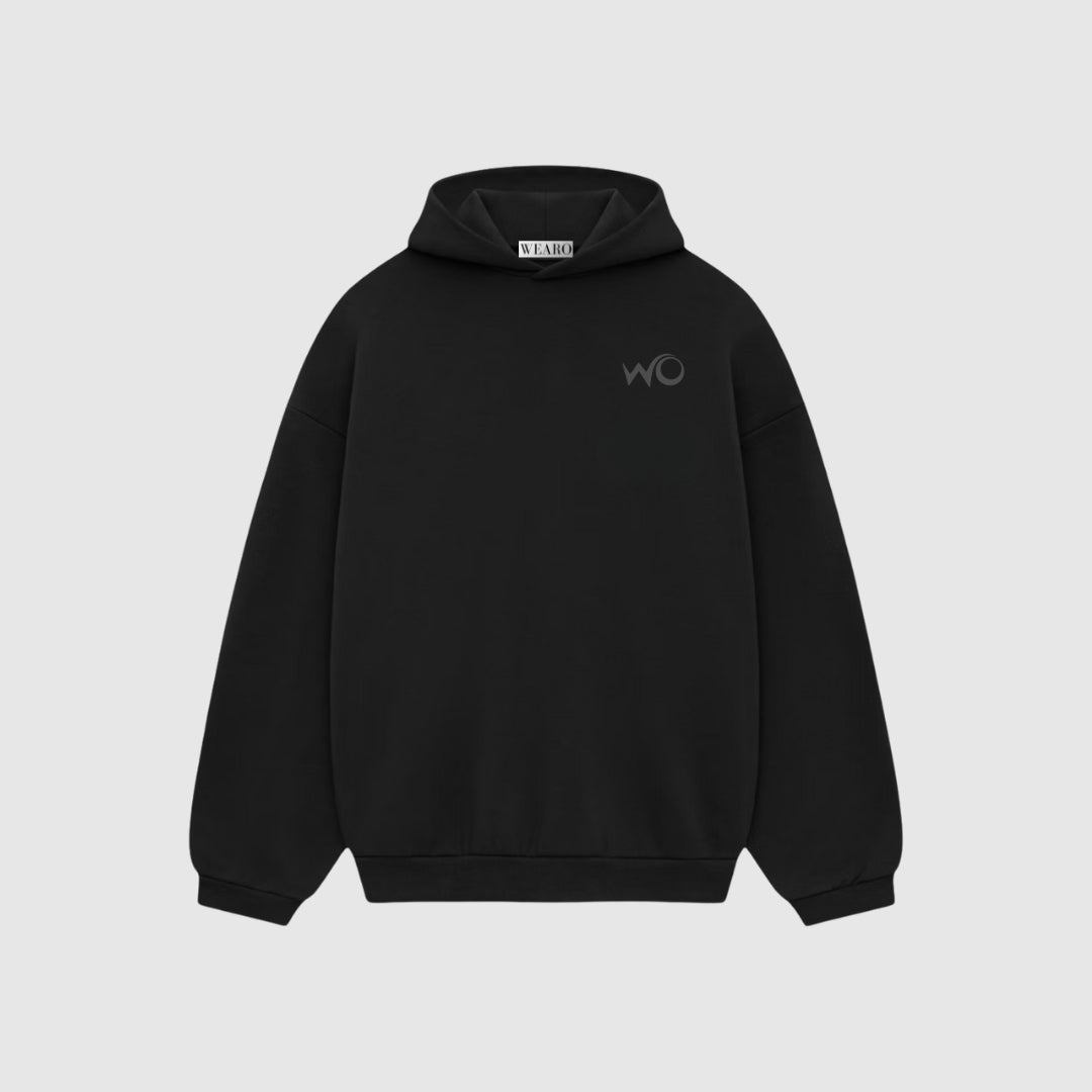 Black Essential Hoodie