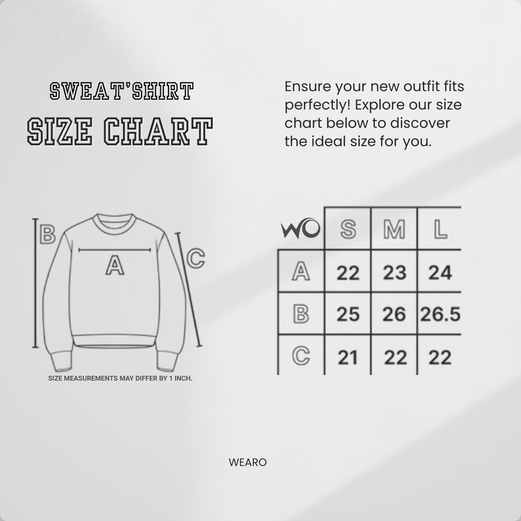 Ice Blue Oversize Sweatshirt