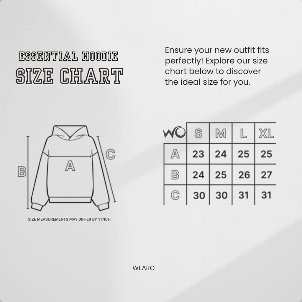 Navy Blue Essential Hoodie